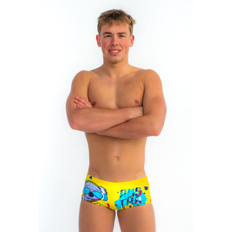 Boxer Natation Sweams KOALA AUSTRALIA Neon Yellow 