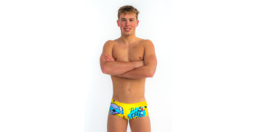 Boxer Natation Sweams KOALA AUSTRALIA Neon Yellow 