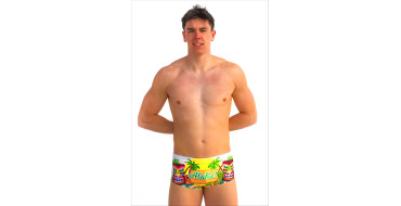 SWEAMS TRUNKS ALOHA TIKI - Boxer Natation Homme