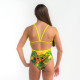 SWEAMS ALOHA TIKI - Maillot femme 1 piece bretelles fines