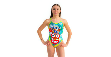 SWEAMS HAWAI TIKI - Maillot femme 1 piece bretelles fines