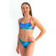 Maillot de bain SWEAMS ALOHA BLUE  - Maillot femme 2 pieces