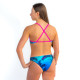 Maillot de bain SWEAMS ALOHA BLUE  - Maillot femme 2 pieces