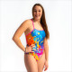 SWEAMS SPLASH - Maillot femme 1 piece bretelles fines
