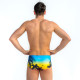 SWEAMS TRUNKS ALOHA  YELLOW - Boxer Natation Homme