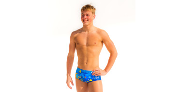 SWEAMS TRUNKS SPLASH - Boxer Natation Homme