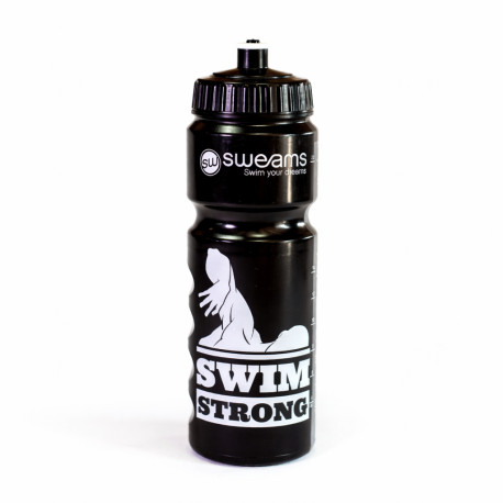 Bidon NATATION SWEAMS Swimmer Swim Strong BLACK - 750ml 