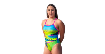 SWEAMS TRIATHLON SPIRIT - Maillot femme 1 piece bretelles fines