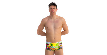 SWEAMS TRUNKS ALOHA TIKI - Boxer Natation Homme