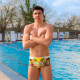 SWEAMS TRUNKS ALOHA TIKI - Boxer Natation Homme