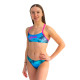 Maillot de bain SWEAMS ALOHA BLUE  - Maillot femme 2 pieces