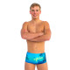 SWEAMS TRUNKS ALOHA  PURPLE - Boxer Natation Homme