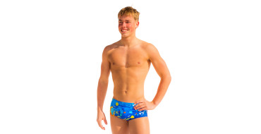 SWEAMS TRUNKS SPLASH - Boxer Natation Homme