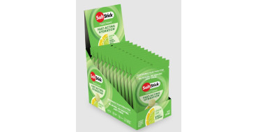 Pack de pastilles electrolyte à croquer SALTSTICK Fastchew - saveur citron - 12 sachets de 10 pastilles