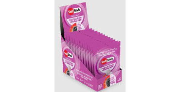 Pack de pastilles electrolyte à croquer SALTSTICK Fastchew - Saveur Mixed Berry - 12 sachets de 10 pastilles