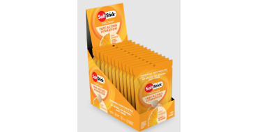 Pack de pastilles electrolyte à croquer SALTSTICK Fastchew - Saveur Orange - 12 sachets de 10 pastilles