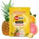 Pack de pastilles electrolyte à croquer SALTSTICK Fastchew - Saveur Tropical Twist + CAFFEINE - 12 sachets de 10 pastilles