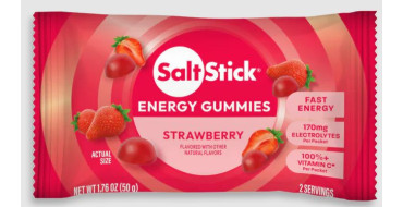 Gommes énergétiques SALTSTICK Energy GUMMIES - Saveur Strawberry - 1 sachet