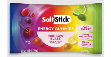 Gommes énergétiques SALTSTICK Energy GUMMIES - Saveur Rainbow Blast - 1 sachet