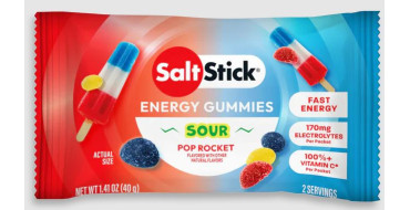 Gommes énergétiques SALTSTICK Energy GUMMIES - Saveur SOUR Pop Rocket - 1 sachet