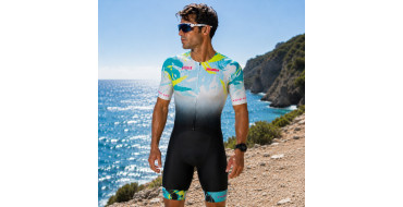 RUSH ALLIGATOR AQUA Homme - Trifonction Triathlon  manches courtes