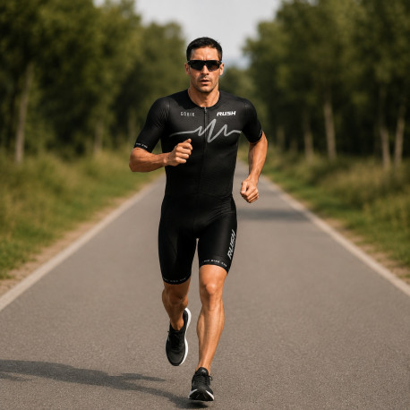 RUSH ALLIGATOR Homme - Trifonction Triathlon  manches courtes