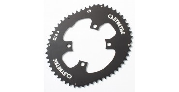 Grand plateau externe 4 branches OSYMETRIC pour pedalier SHIMANO DURACE FC 9000 - ULTEGRA FC 6800